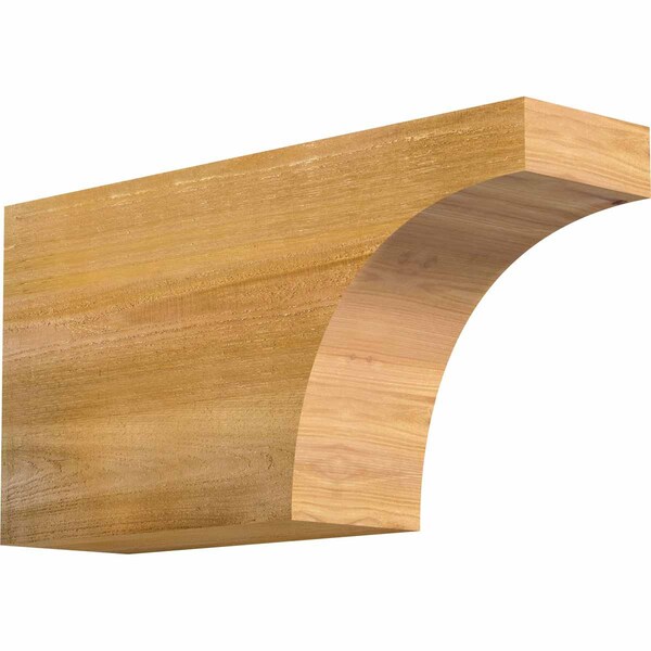 Ekena Millwork Huntington Rough Sawn Rafter Tail, Western Red Cedar, 6"W x 12"H x 24"L RFT06X12X24HUN00RWR - main